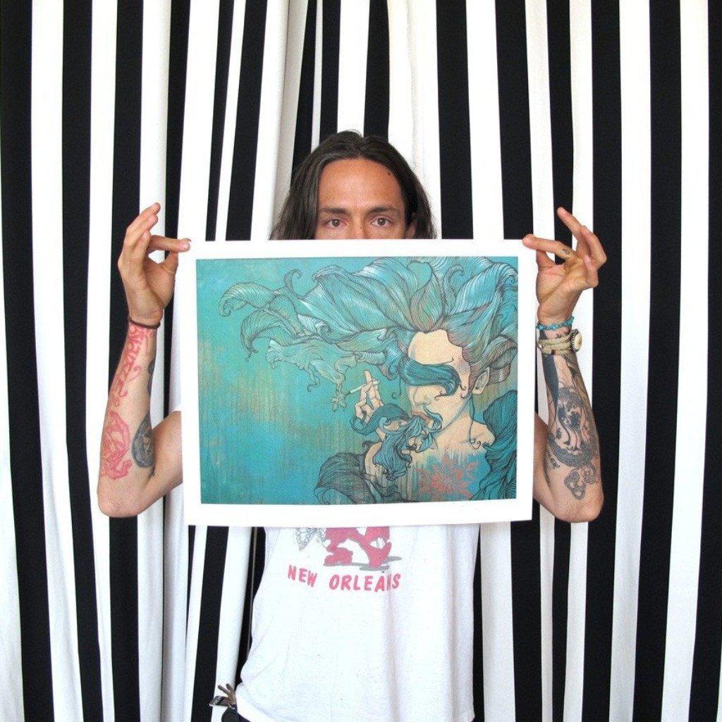 Spilling/Spinning by Brandon Boyd | Archive | Poster Child Prints