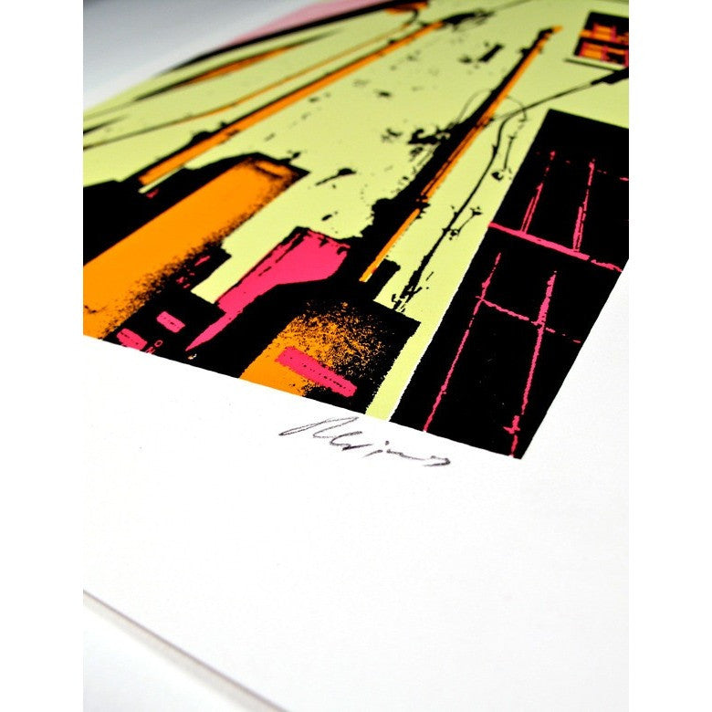 Like a Brick to the Head by Rocky Grimes | Print | Poster Child Prints