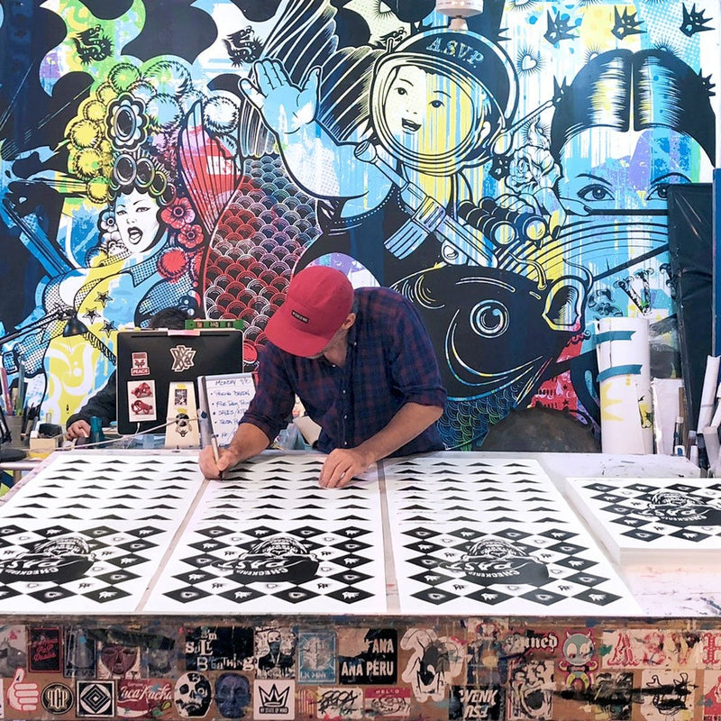 Checkered Past by ASVP | Print | Poster Child Prints