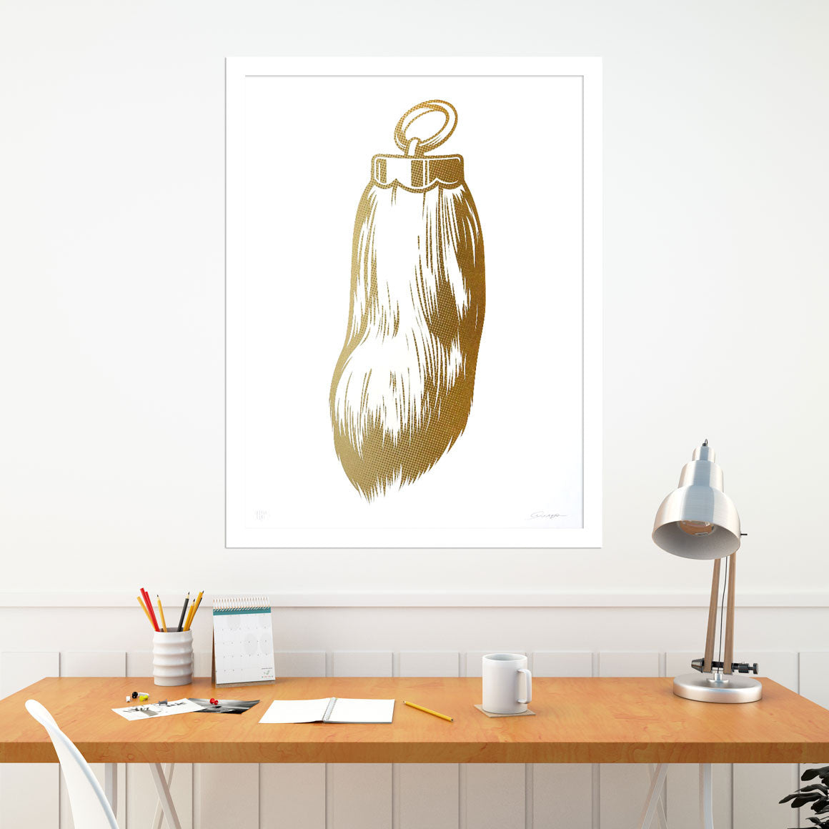 Rabbits Foot (Gold) by ASVP | Print | Poster Child Prints