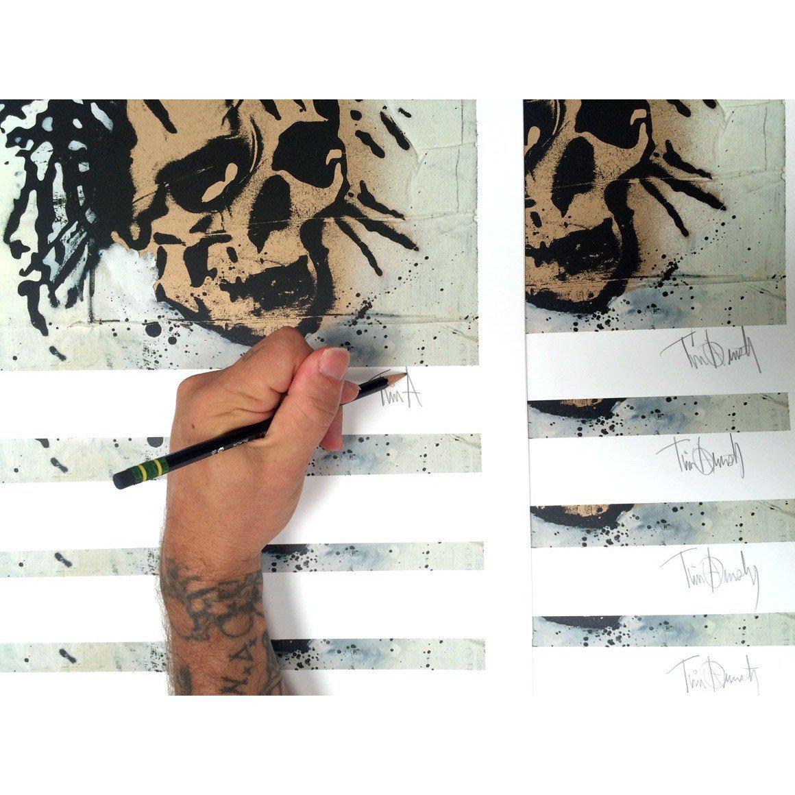 Golden Skull by Tim Armstrong | Archive | Poster Child Prints