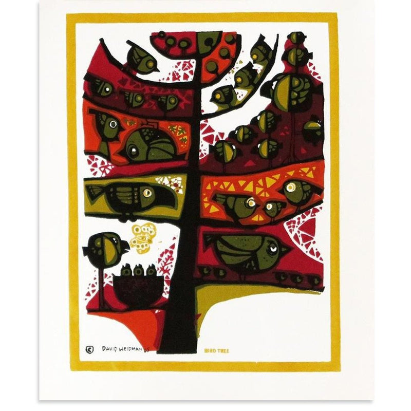 Bird Tree, mini by David Weidman | Print | Poster Child Prints